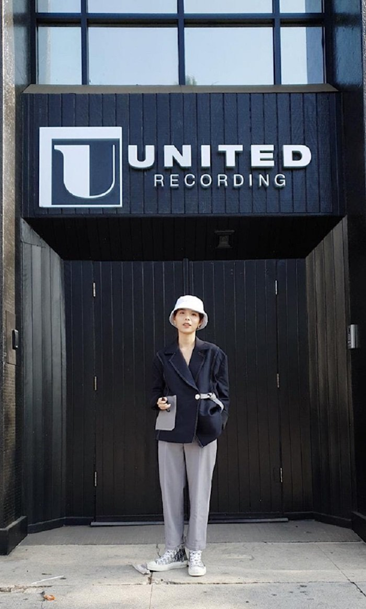 Ca sĩ Vũ Cát Tường tại UNITED Recording
