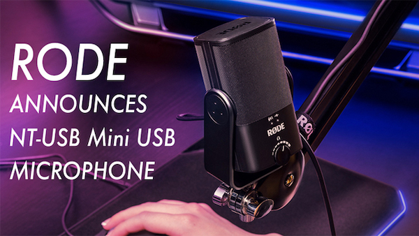 RODE NT-USB MINI micro mang chất lượng âm thanh nguyên sơ của micro phòng thu