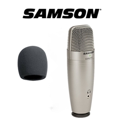 Micro Thu Âm Samson C01U Pro tặng kèm bọc micro WS1