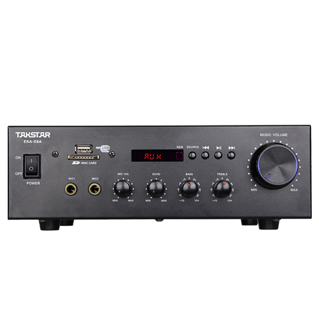 Amply kèm công suất điện trở cố định EKA D8A