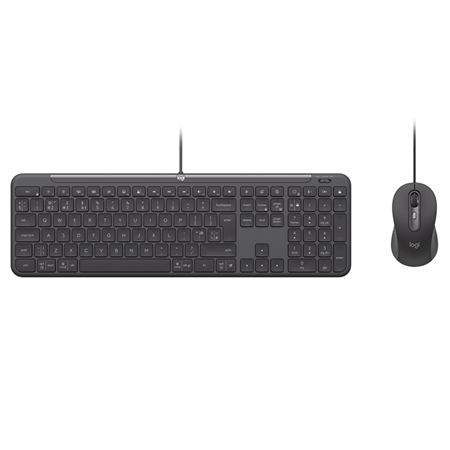 Combo Bàn Phím Chuột có dây Logitech MK620 for Business
