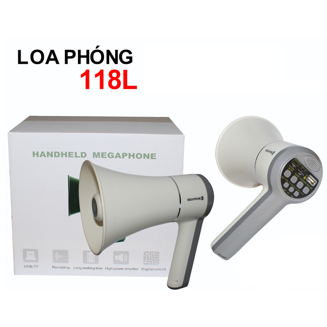 Loa phóng thanh cầm tay 118L