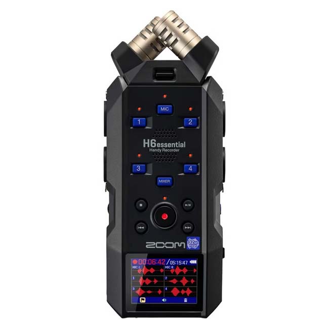 Máy ghi âm Handy Recorder Zoom H6essential tặng bông lọc gió