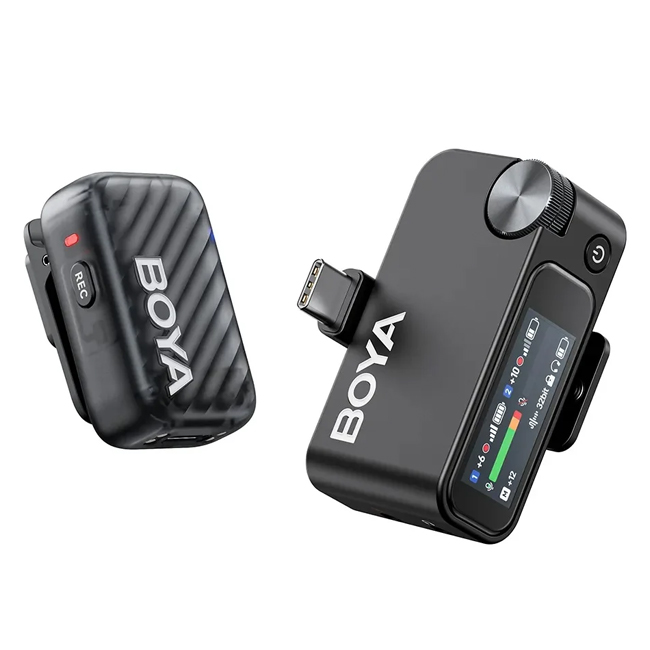 Micro không dây cài áo Boya BOYAMIC 2