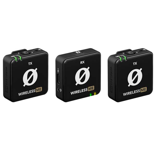 Micro cài áo không dây cho máy ảnh và điện thoại Rode Wireless Me Dual