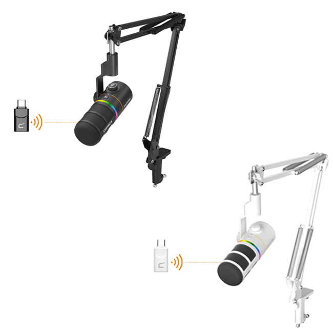 Micro Comica EJoy D10 Pro RGB Cardioid Dynamic (bản Arm)