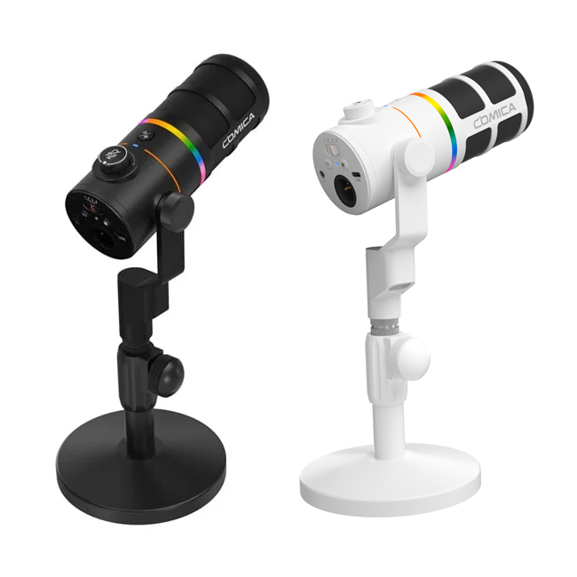 Micro Comica EJoy D10 RGB Cardioid Dynamic (bản để bàn)