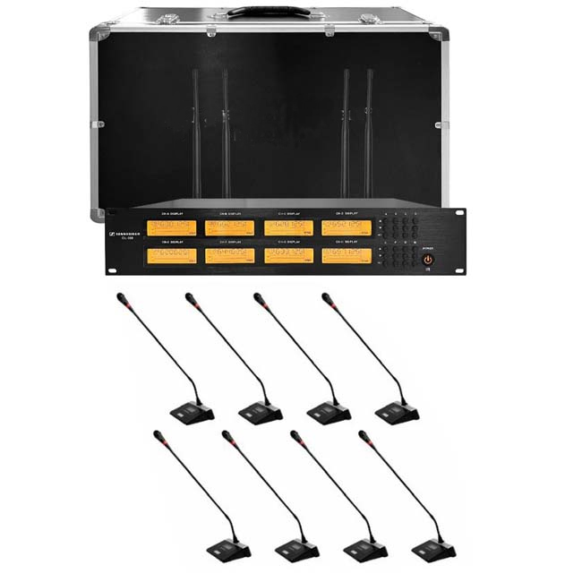 Micro hội nghị không dây 8 micro DL 888