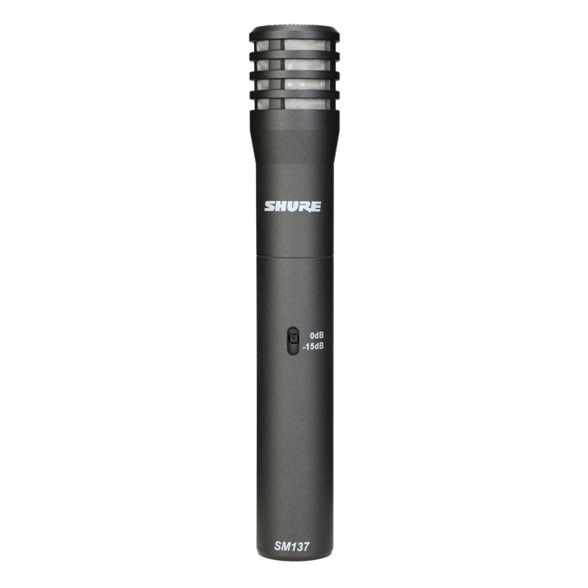Micro nhạc cụ Shure SM137