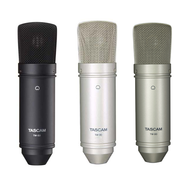 Micro Thu Âm Condenser Tascam TM80
