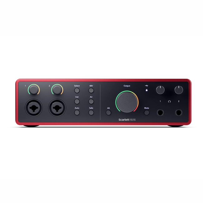 Souncard Thu Âm Focusrite Scarlett 16i16 Gen 4