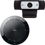 Bộ Micro Phòng Họp Webcam Logitech C930E và Jabra Speak 510MS