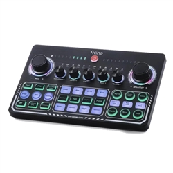Sound Card-Mixer Có Auto Tune FiFine AmpliTank SC6 Dành Cho Podcasters-Streamers-Gamers