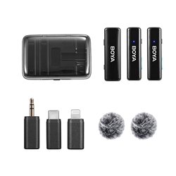 Micro thu âm cài áo Boya Link 2 3in1 (Version 2)