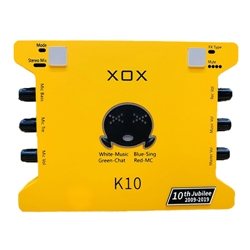 Sound Card Thu Âm-Livestream XOX K10 (Bản Mới)