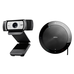 Bộ Micro Phòng Họp Webcam Logitech C930E và Jabra Speak 510MS