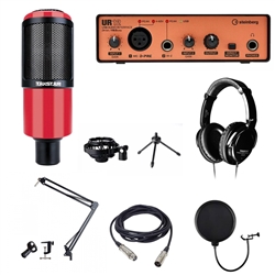 Combo Micro Takstar K320 và Steinberg UR12, tai nghe Takstar HD2000 và phụ kiện