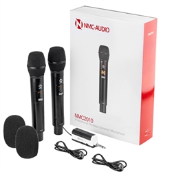 Micro dynamic không dây NMC-AUDIO NMC2010 (bản 2 mic)