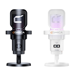 Microphone Comica EJoy Uni RGB Cardioid Condenser Wireless USB (bản để bàn)