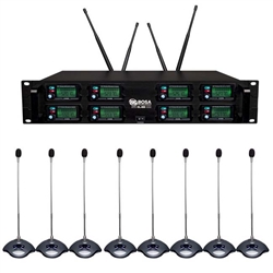 Micro cổ ngỗng không dây 8 micro Bosa DL 880