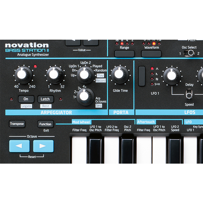 Novation-Bass-Station-II-Synthesizer-thong-audio-4