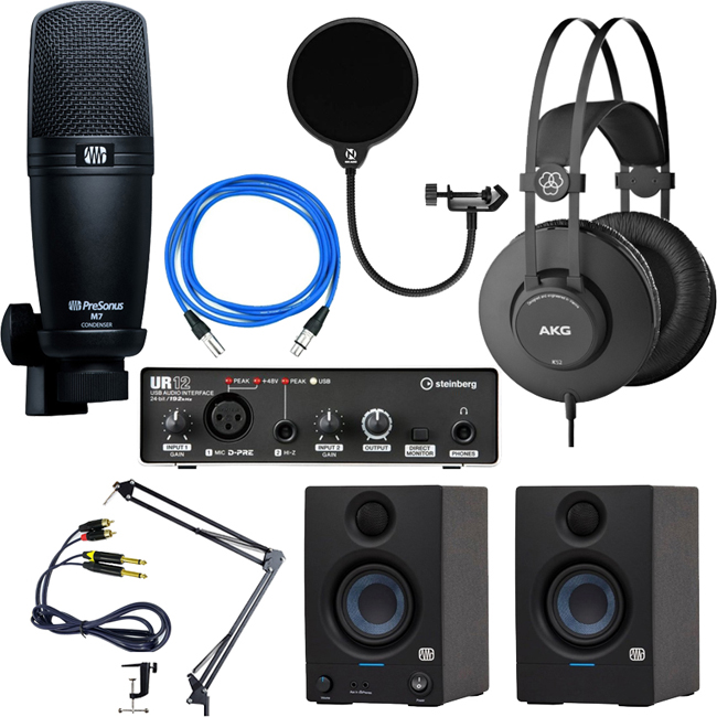 avatar-Combo-thu-am-nhac-va-podcast-danh-cho-ca-nhan-micro-thu-am-PreSonus-M7-soundcard-phong-thu-Steinberg-UR12-Tai-nghe-kiem-amAKG-K52-Loa-kiem-am-presonus-Eris-3-5-Gen-2-kem-phu-kien-thong-audio