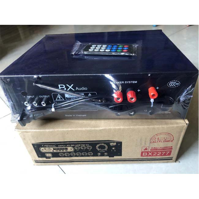loa-treo-tuong-bose-101-va-amply-califlower-bx2277-cho-quan-ca-phe-spa-shop-quan-ao-thong-audio-2