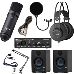Combo-thu-am-nhac-va-podcast-danh-cho-ca-nhan-micro-thu-am-tascam-tm80-tm-80-soundcard-phong-thu-Steinberg-UR12-Tai-nghe-kiem-amAKG-K52-Loa-kiem-am-presonus-Eris-3-5-Gen-2-kem-phu-kien-thong-audio