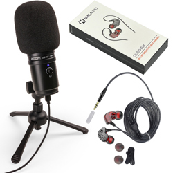 micro-thu-am-usb-zoom-zum-2-mic-for-podcasting-and-streaming-thong-audio-zum2-2usb-1-tai-nghe-in-ear-nmc-qkz60-thong-audio